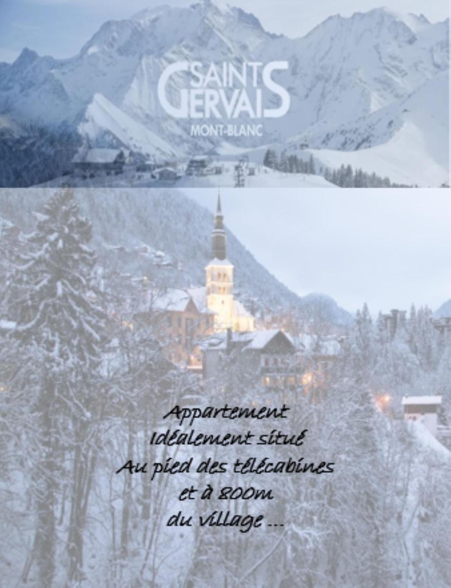 Apartment T2+cabine Independante Au Depart Des Telecabines Saint-gervais/bettex/mont D'arbois Saint-Gervais-les-Bains